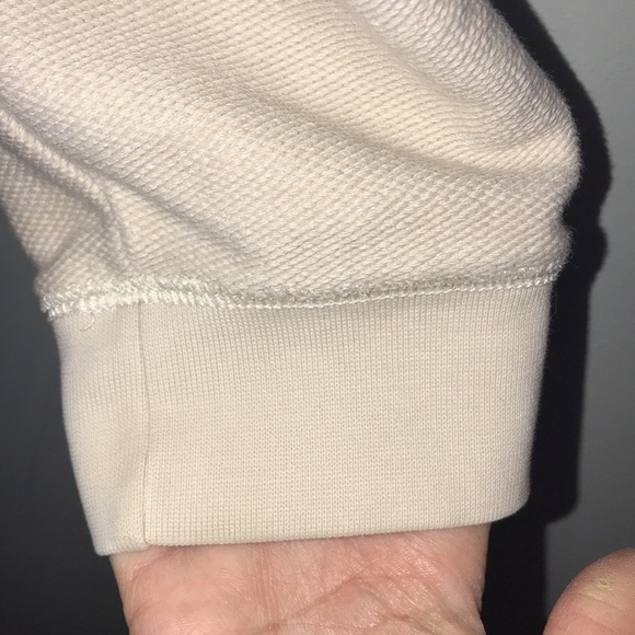 Lands’ End Traditional Sweatshirt Size Large 42-44 Cream​​​ - Picture 4 of 4